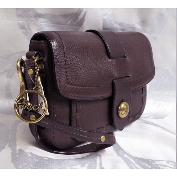 ❤️NEW COACH LEGACY THOMPSON BROWN LEATHER LARGE WRISTLET BAG 65TH ANNIVERSARY❤️ - Picture 8 of 10